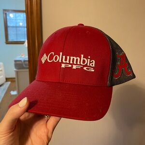 Columbia PFG Crimson and Black Cap